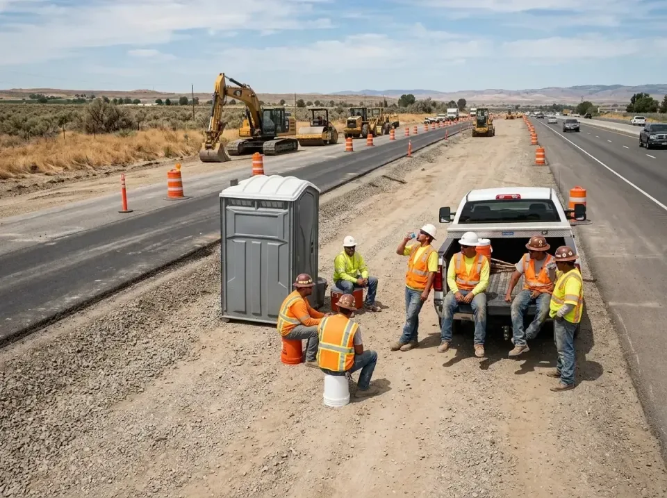 highway-road-construction-crew-007 — frequently asked questions, Porta Potty and Restroom Rentals in Paradise Hills, NM